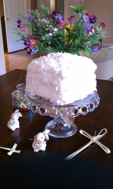 Coconut DREAM Cake! Perfect for Easter dessert!